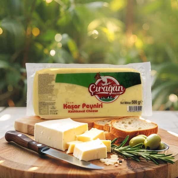 çırağan tam yağlı taze kaşar peynir 500 gr